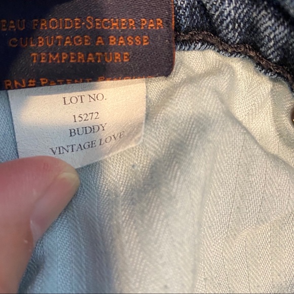 James Jeans Buddy Vintage Love Raw Hem Jeans - Picture 7 of 8